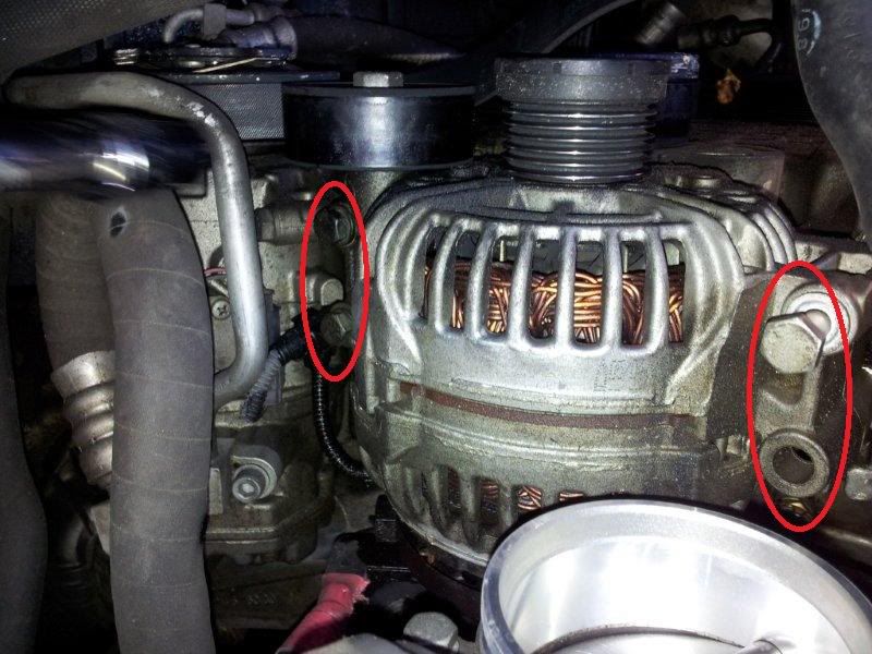 DIY Alternator Removal on E90 320i With Pics