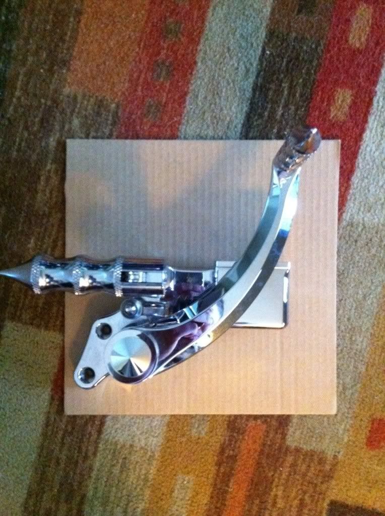 Accutronix Forward Controls w/ matching passenger pegs. Honda Fury