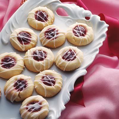 Raspberry thumbprints