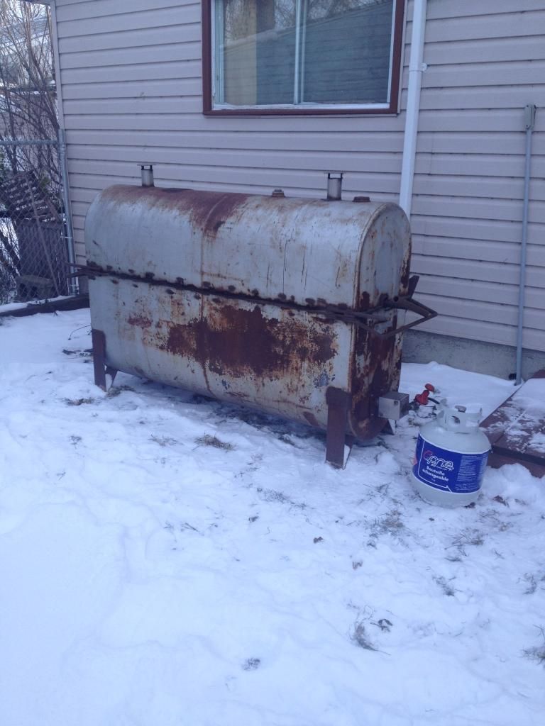 Oil Tank BBQ The BBQ BRETHREN FORUMS.