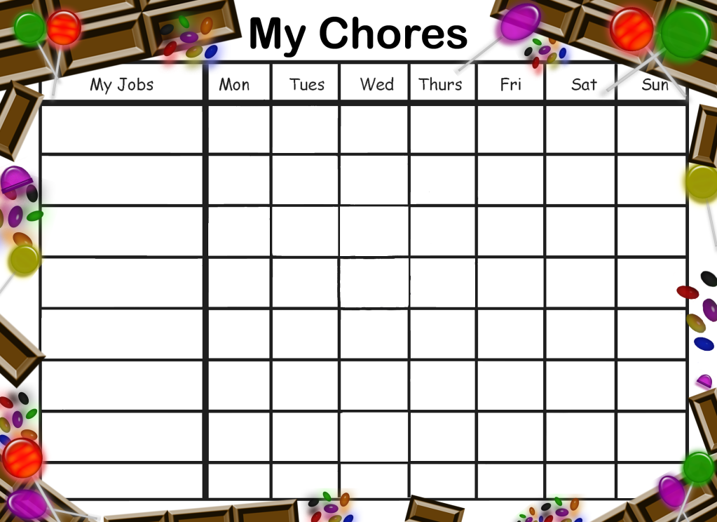 Printable Chore Charts