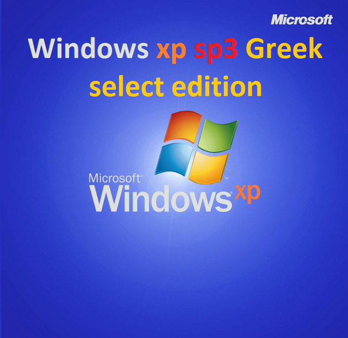 Windows XP Professional with Service Pack 3 Greek in