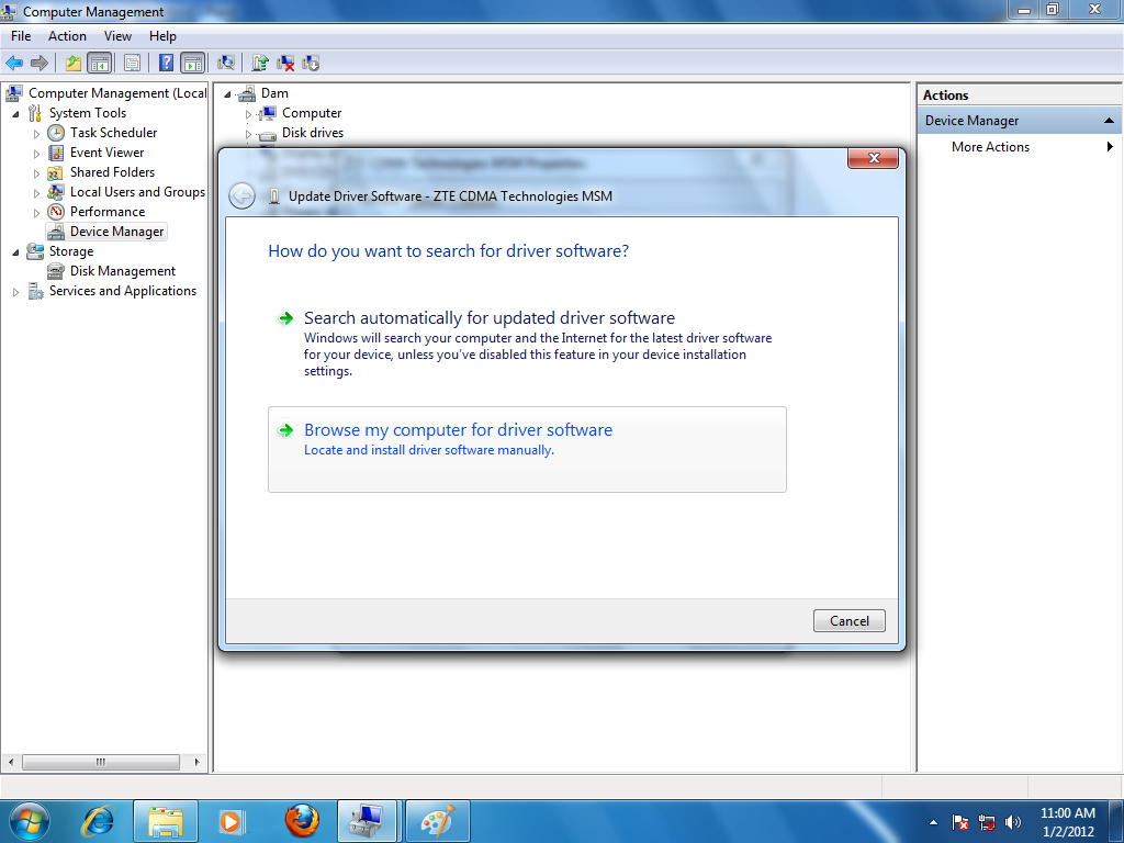 Zte Cdma Technologies Msm Driver Download Windows 7