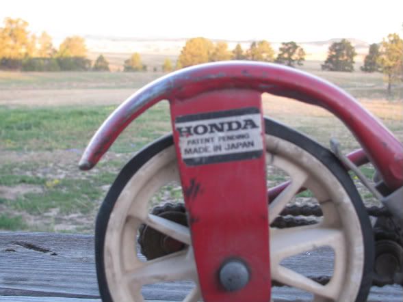 Antique honda toy scooter #6