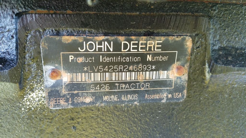 2006 John Deere 5425 Ag Utility Farm Tractor Diesel Engine 4x4