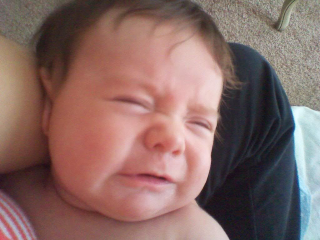 Grumpy Baby! 8/8/11