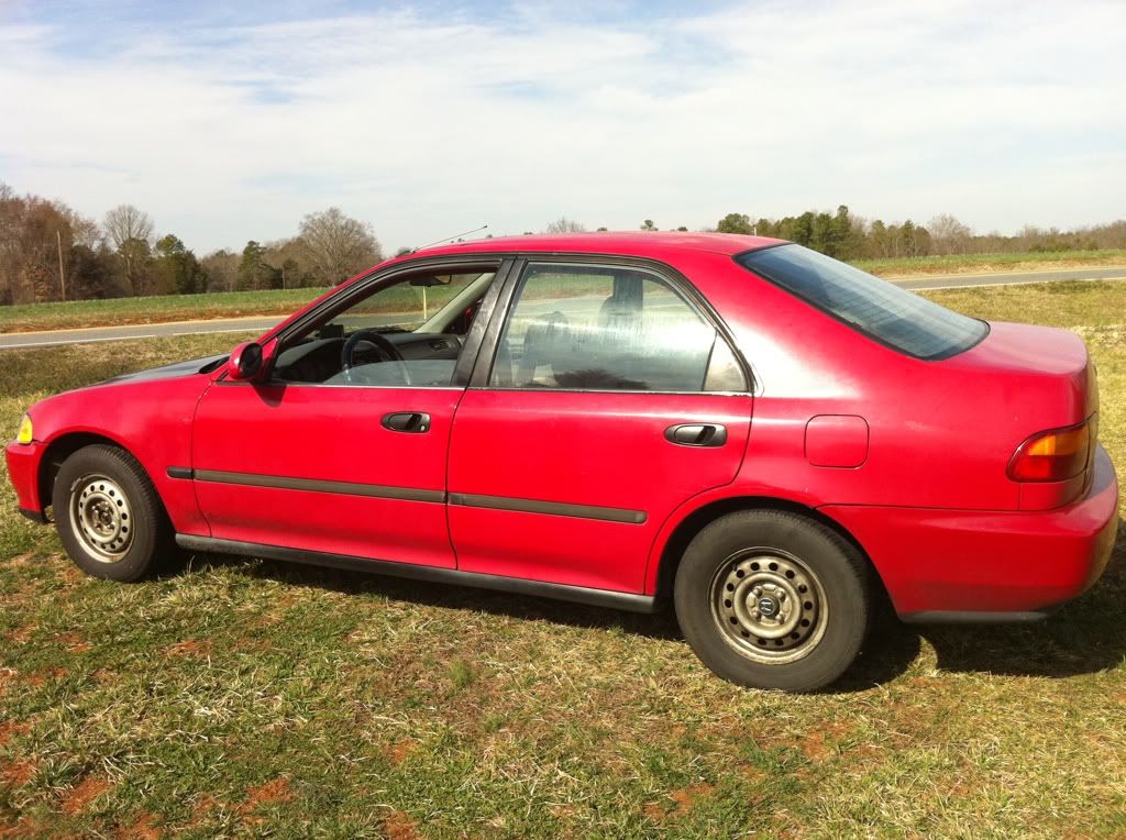 93 Honda civic 4door #6