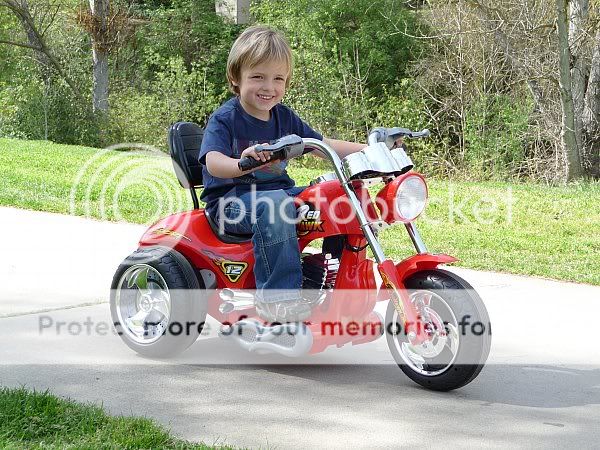 Mini Motos Red Hawk Motorcycle 12v Red  