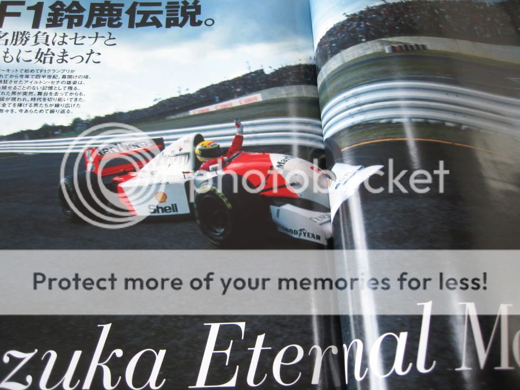 AYRTON SENNA SUZUKA Eternal Moments F1 Lagend Alain Prost MAGAZINE 