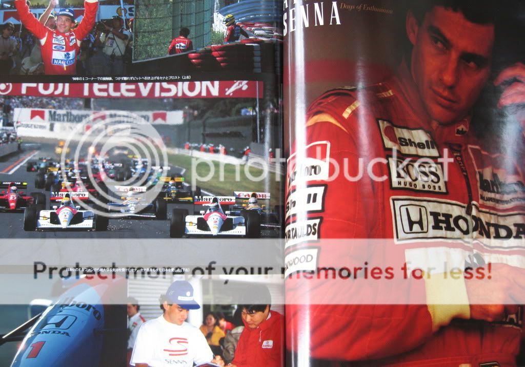 AYRTON SENNA SUZUKA Eternal Moments F1 Lagend Alain Prost MAGAZINE 