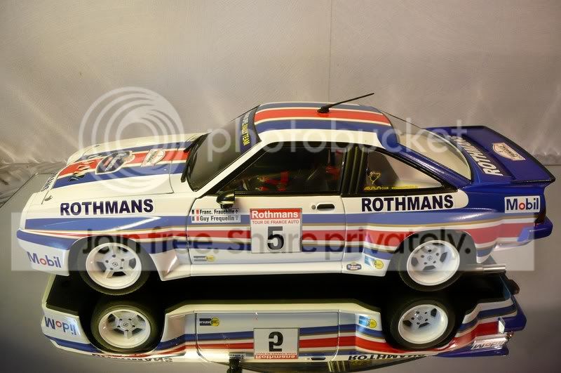 OPEL MANTA GTE 1983 REVELL MODELS ALLEMANDE 1/18 neuf boite FOND DE