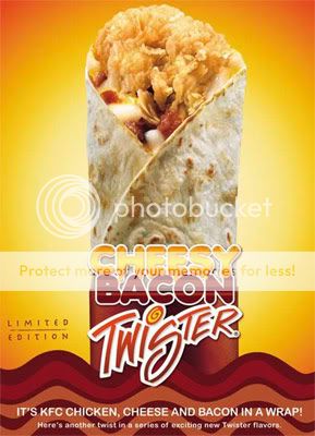 KFC Cheesy Bacon Twister - CertifiedFoodies.com