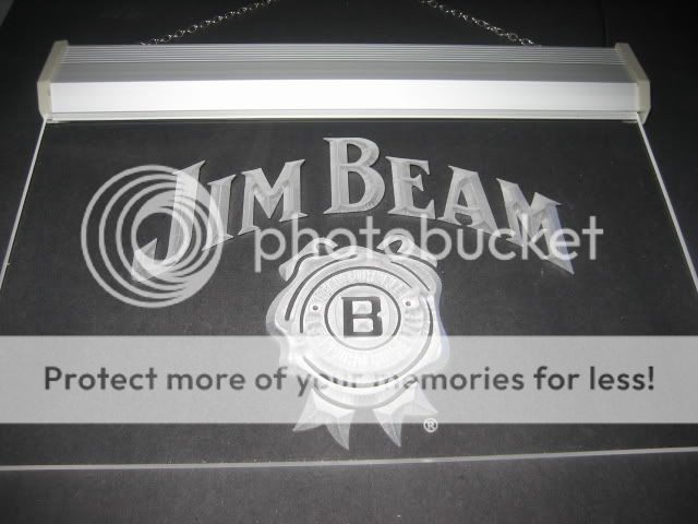 W4801 Jim Beam Bar Pub Club LED Light Sign  