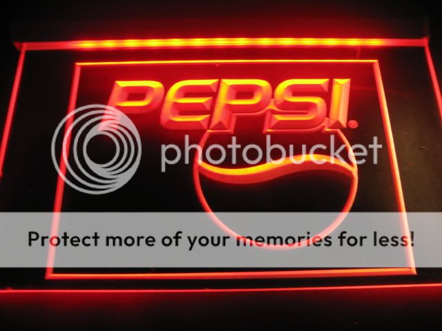 W2201PEPSI Cola Logo Drink Decor Neon Light Sign