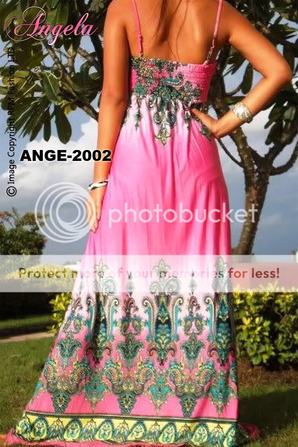 NEU Maxi Lang kleid Sommer Sexy Ladies Frauen M L