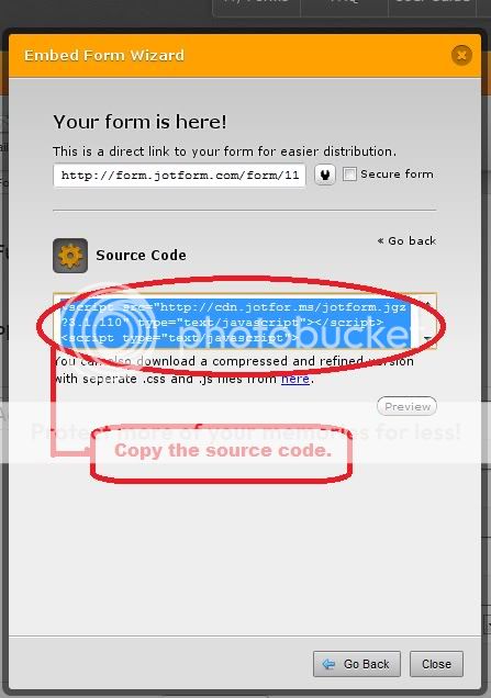 How to embed Jotform in an email Image 2 Screenshot 91